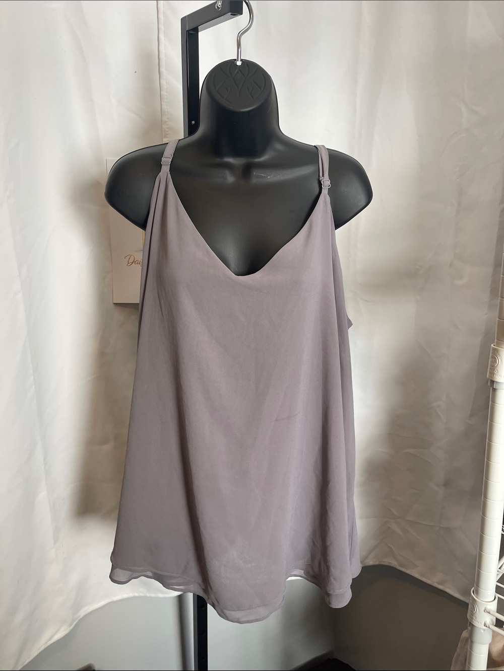 torrid Lavender V-Neck Spaghetti Strap Cami